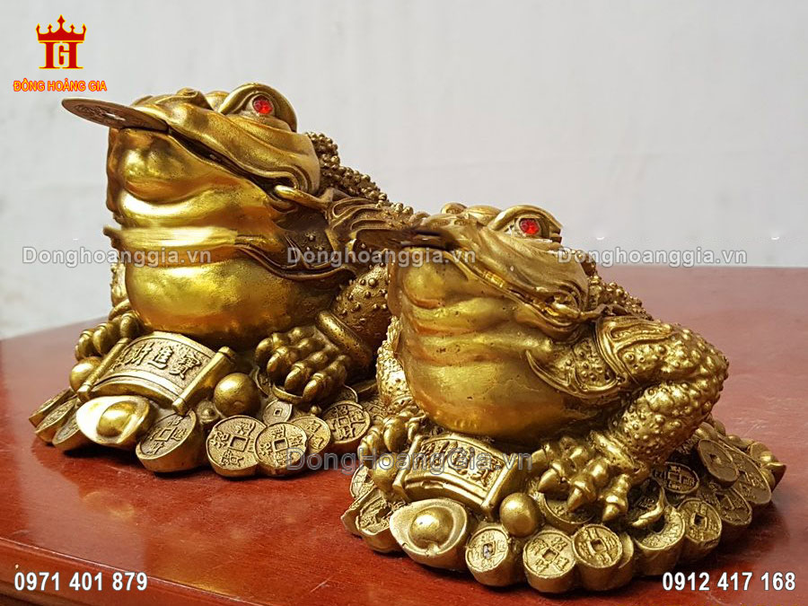 Thiềm thừ bằng đồng là dòng sản phẩm được yêu thích